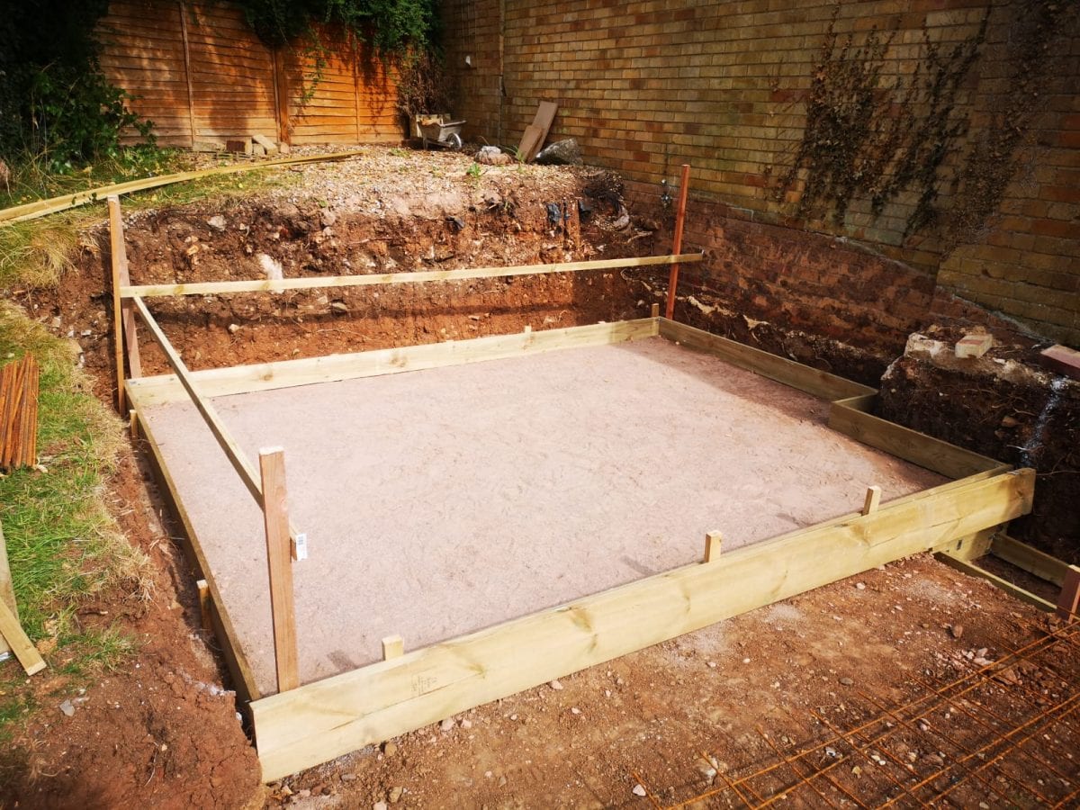 How to build a Concrete Slab or base for your Hot Tub?