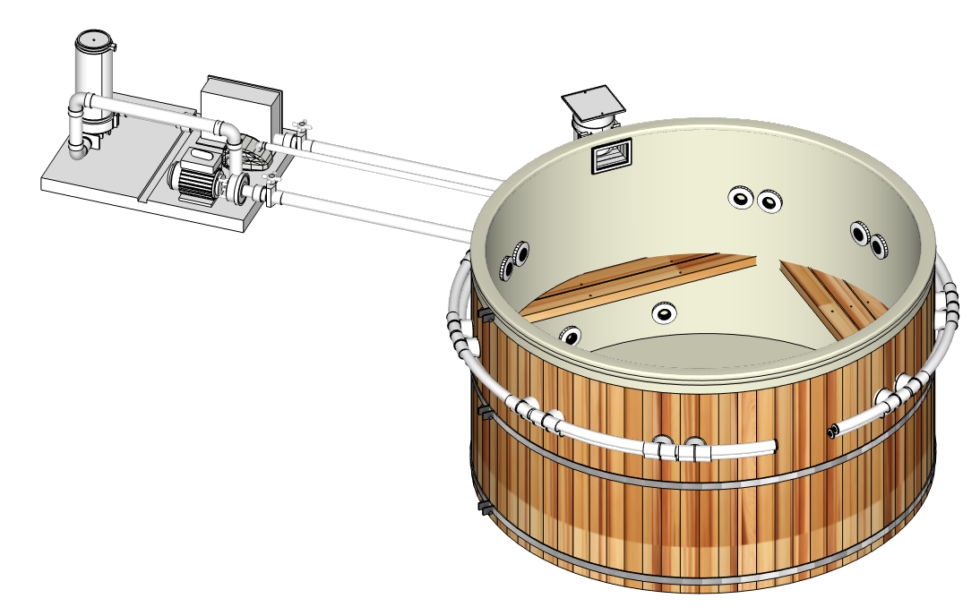 Ultimate Cedar Hot Tub