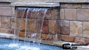 Water Feature Hot Tub