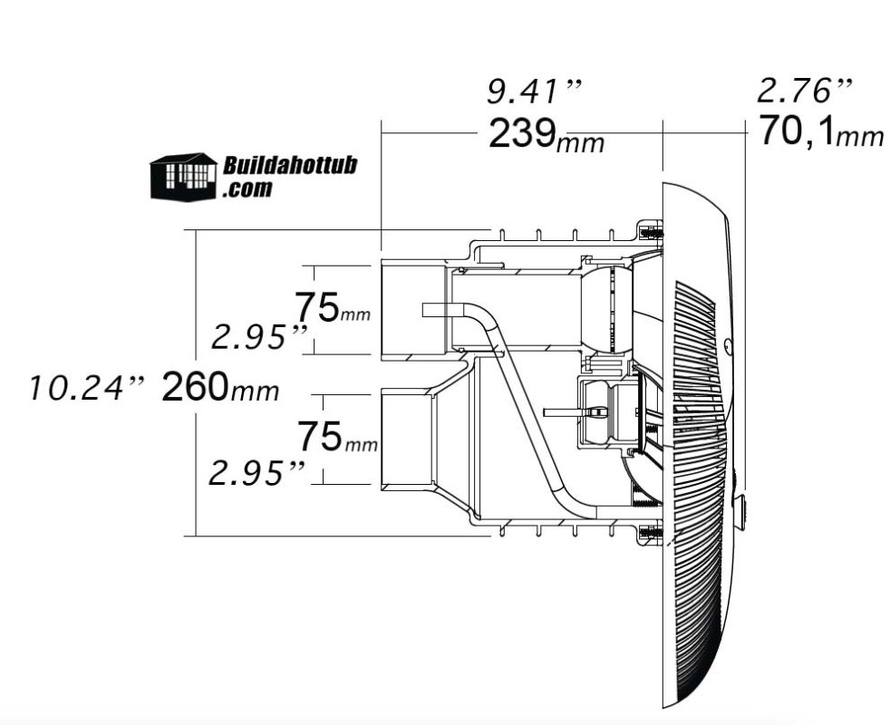 Swim Jet Dimensions