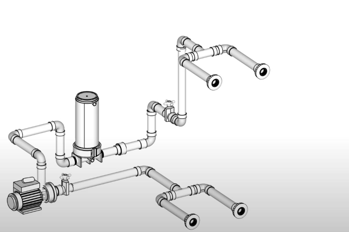 Off-Grid Hot Tub Plumbing