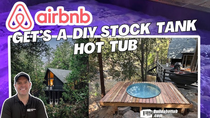 stock tank hot tub