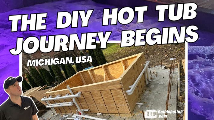 DIY Hot Tub in Michigan USA