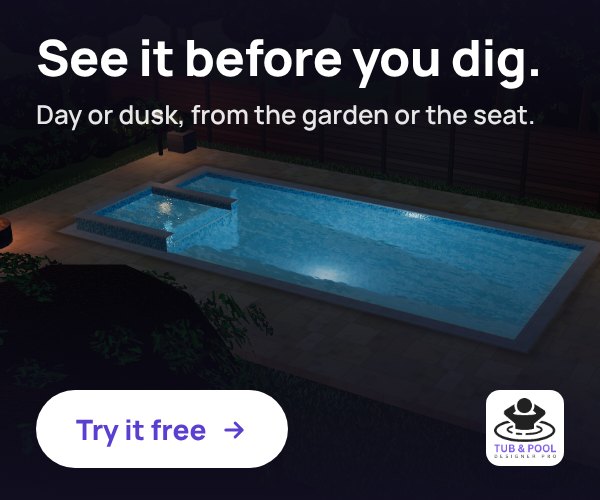 See your hot tub before you dig, in Tub & Pool Designer Pro